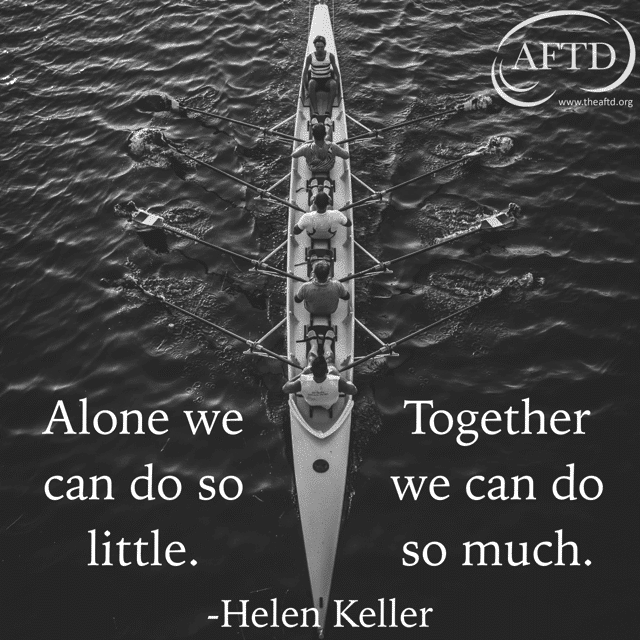 Alone we can do so little. Together we can do so much. Helen Keller