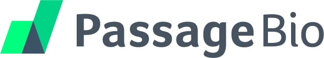 PassageBio logo, passage bio is working on gene therapy to treat a form of FTD