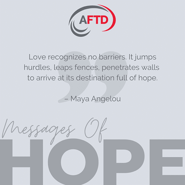 Love recognizes no barriers. It jumps hurdles, leaps fences, penetrates walls to arrive at its destination full of hope. – Maya Angelou