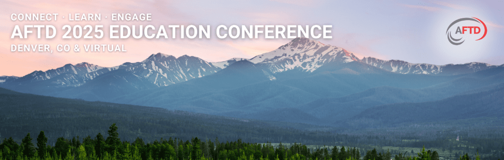 AFTD 2025 Education Conference Header