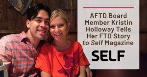 Graphic: AFTD Board Member Kristin Holloway Tells Her FTD Story to Self Magazine