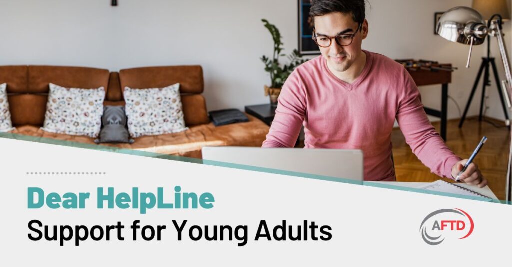 Graphic: Dear HelpLine - Support for Young Adults