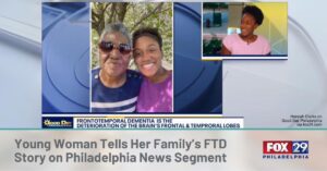 Young Woman Tells Her Family’s FTD Story on Philadelphia News Segment Image of Hannah Clarke on Good Day Philadelphia