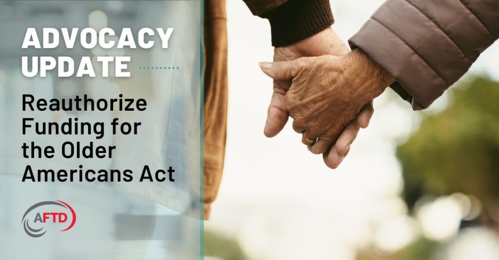 Reauthorize Funding for the Older Americans Act Decorative element